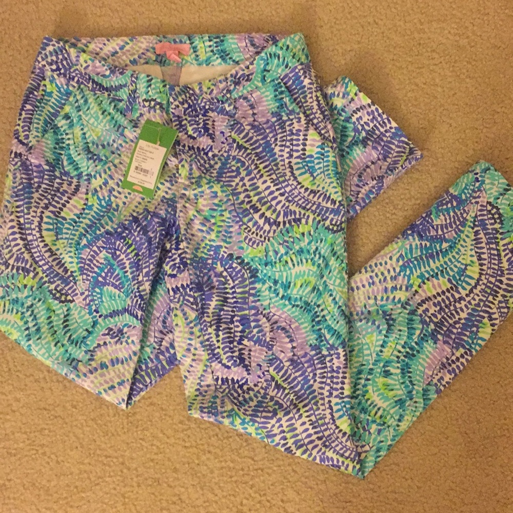 Lilly Pulitzer shanna stretch crop pant